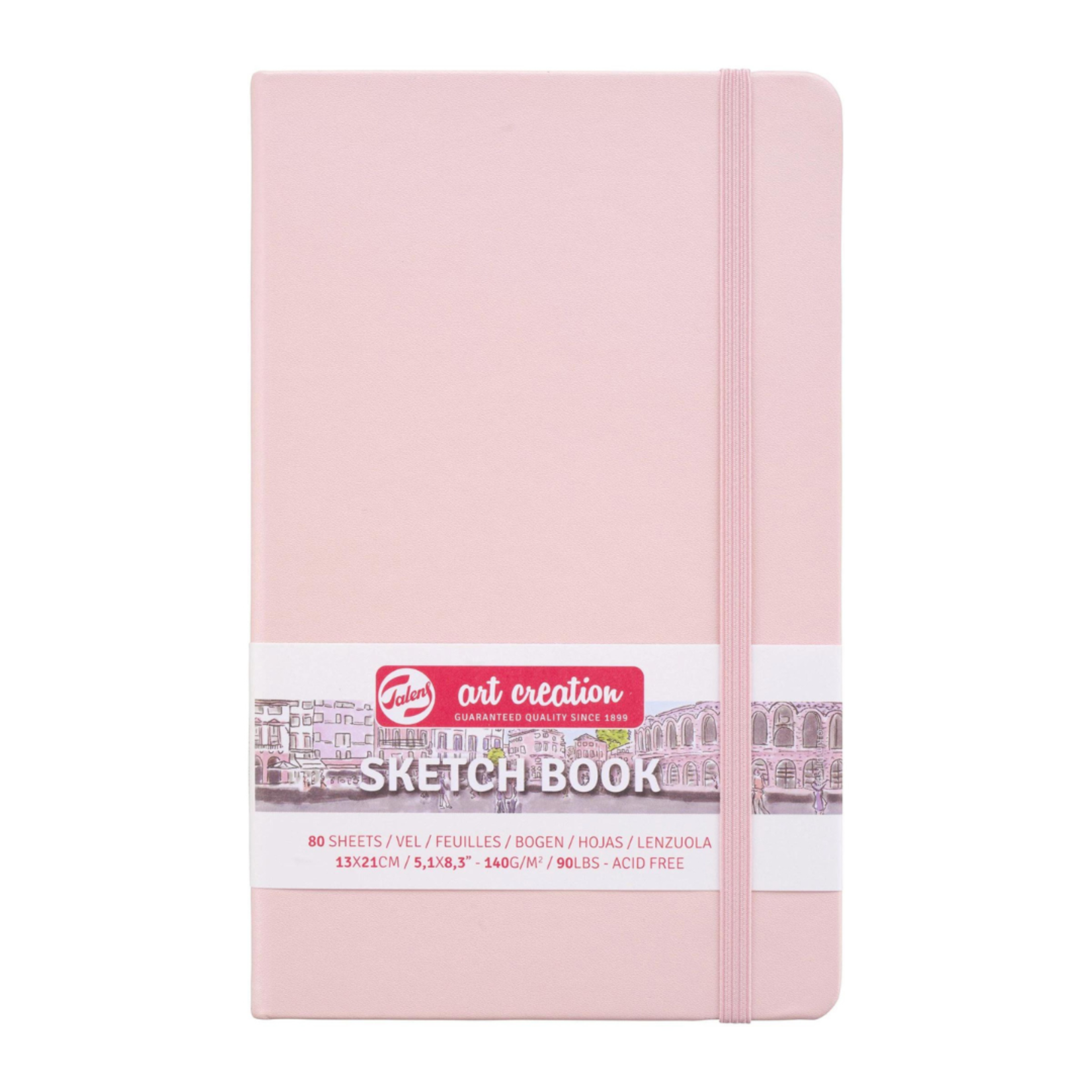 ROYAL TALENS TALENS ART CREATION SKETCHBOOK 5.1X8.3" PASTEL PINK