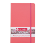 ROYAL TALENS TALENS ART CREATION SKETCHBOOK 5.1X8.3" CORAL RED