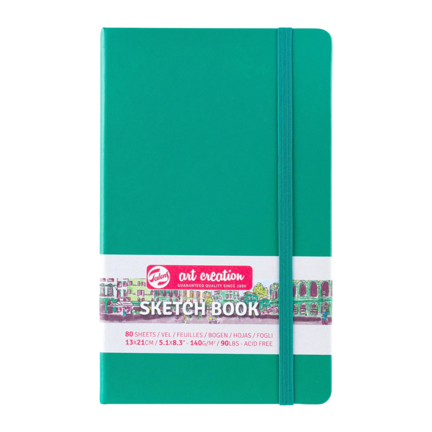 ROYAL TALENS TALENS ART CREATION SKETCHBOOK 5.1X8.3" FOREST GREEN