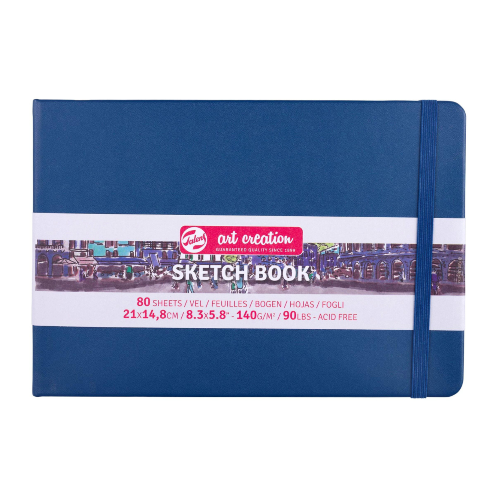 ROYAL TALENS TALENS ART CREATION SKETCHBOOK 8.3X5.8" NAVY BLUE