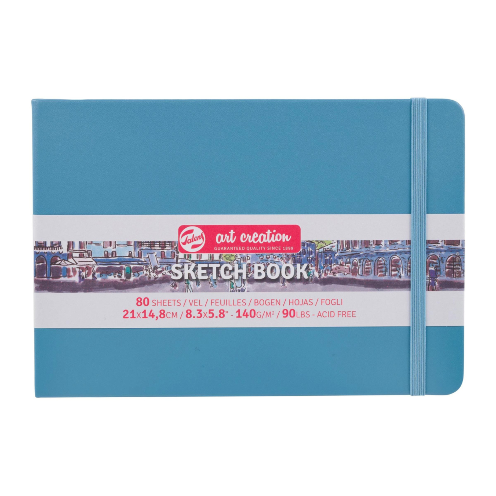 ROYAL TALENS TALENS ART CREATION SKETCHBOOK 8.3X5.8" LAKE BLUE
