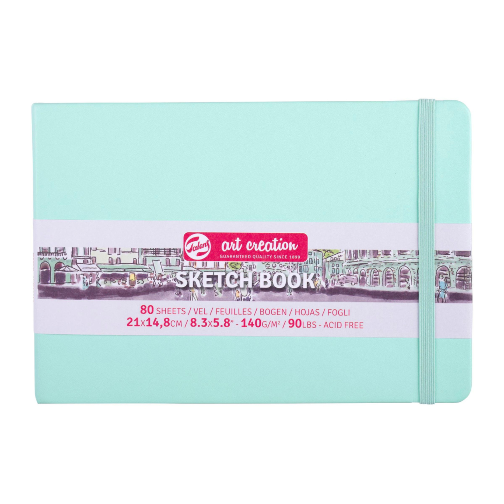 ROYAL TALENS TALENS ART CREATION SKETCHBOOK 8.3X5.8" FRESH MINT