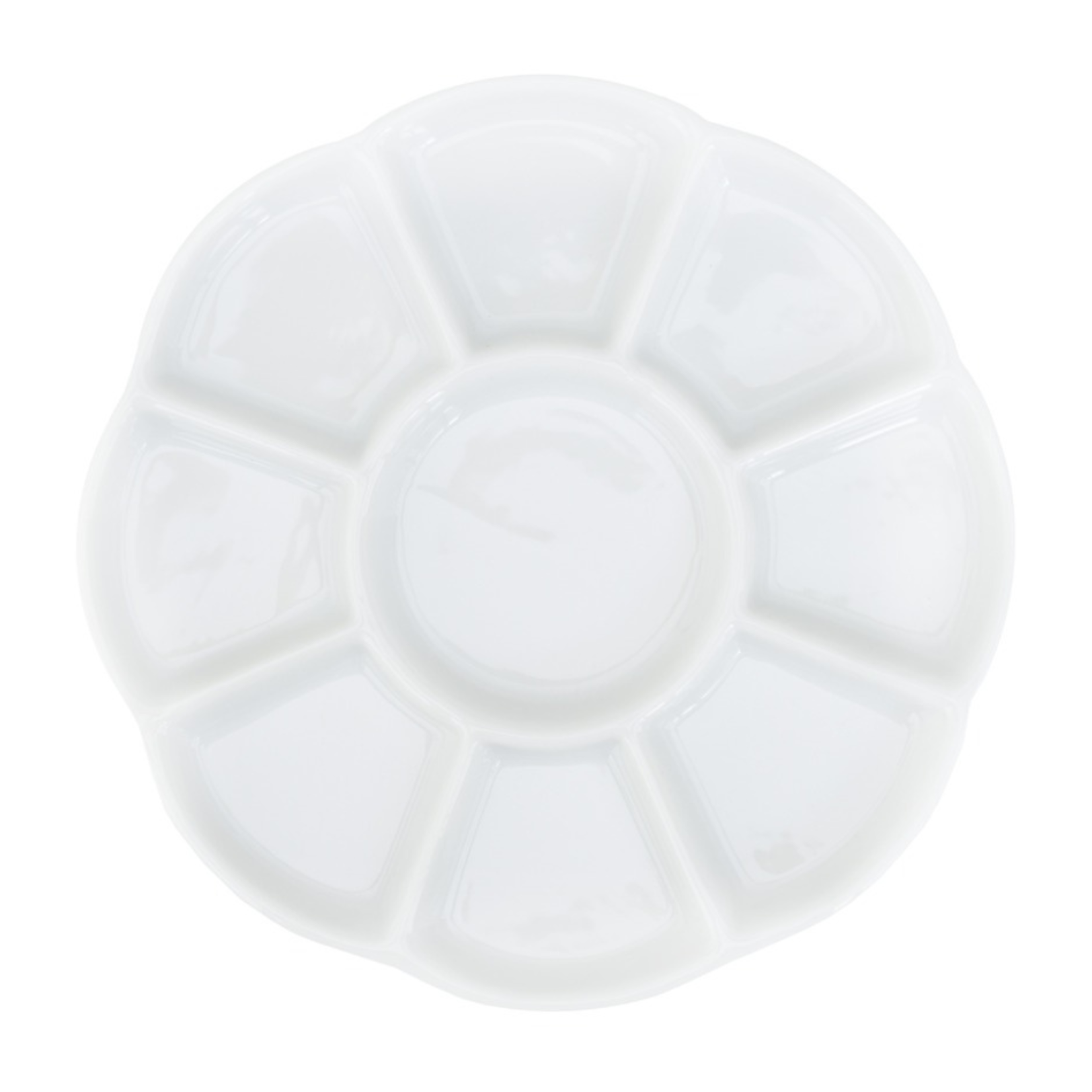 YASUTOMO PORCELAIN PALETTE 9 SECTION