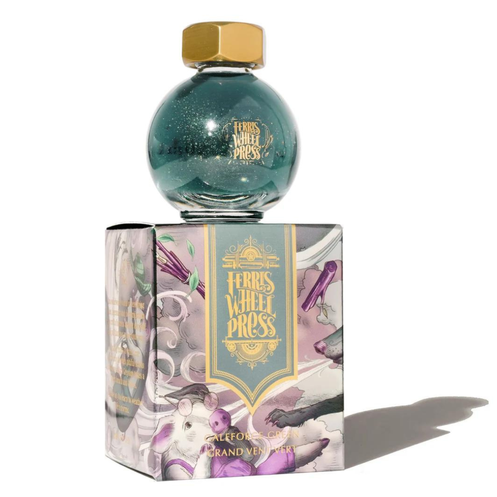 FERRIS WHEEL PRESS INK 20ML GALEFORCE GREEN