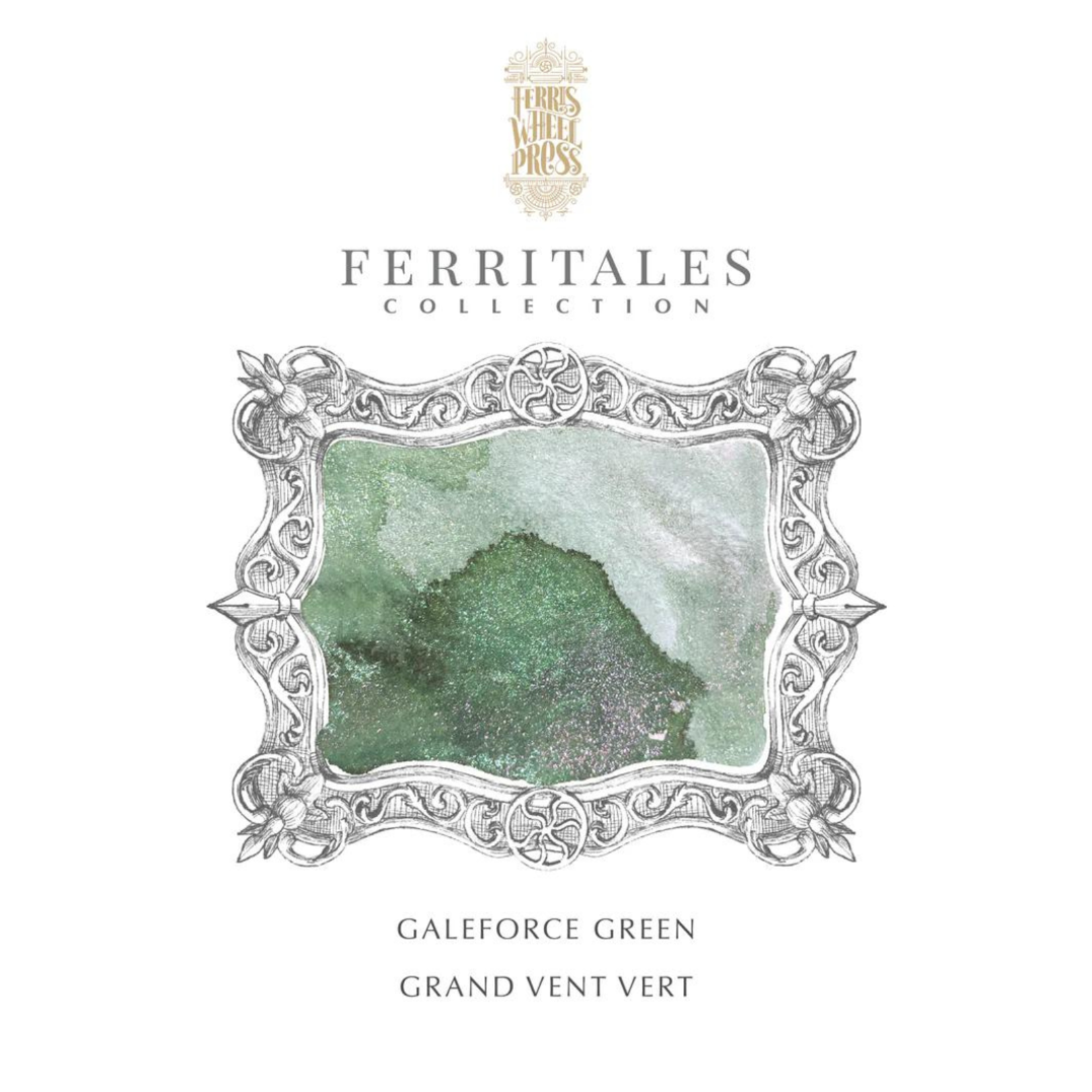 FERRIS WHEEL PRESS INK 20ML GALEFORCE GREEN