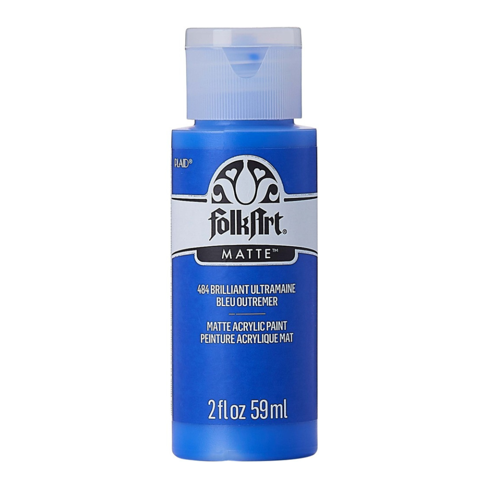 FOLKART MATTE ACRYLIC PAINT ULTRAMARINE 484 2OZ