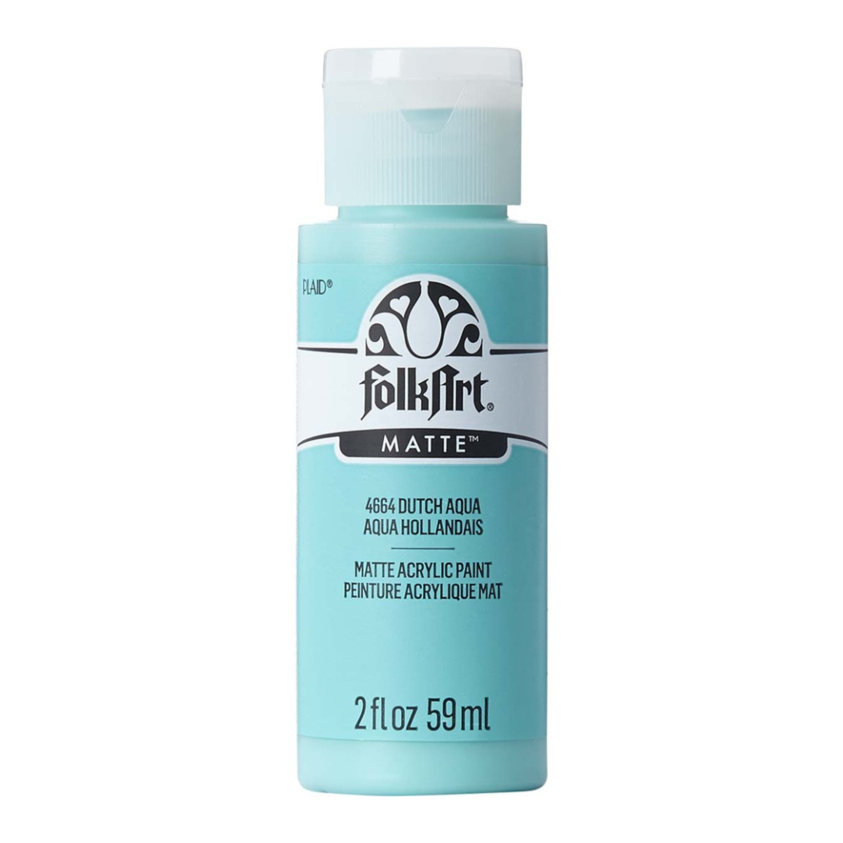 FOLKART MATTE ACRYLIC PAINT DUTCH AQUA 4664 2OZ