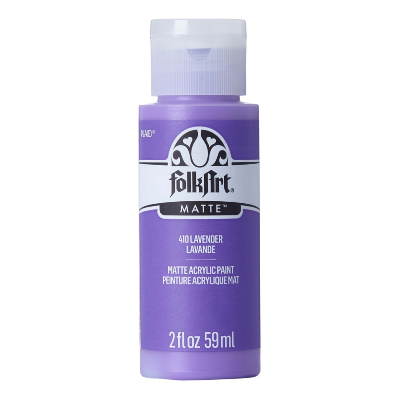 FOLKART MATTE ACRYLIC PAINT LAVENDER 410 2OZ