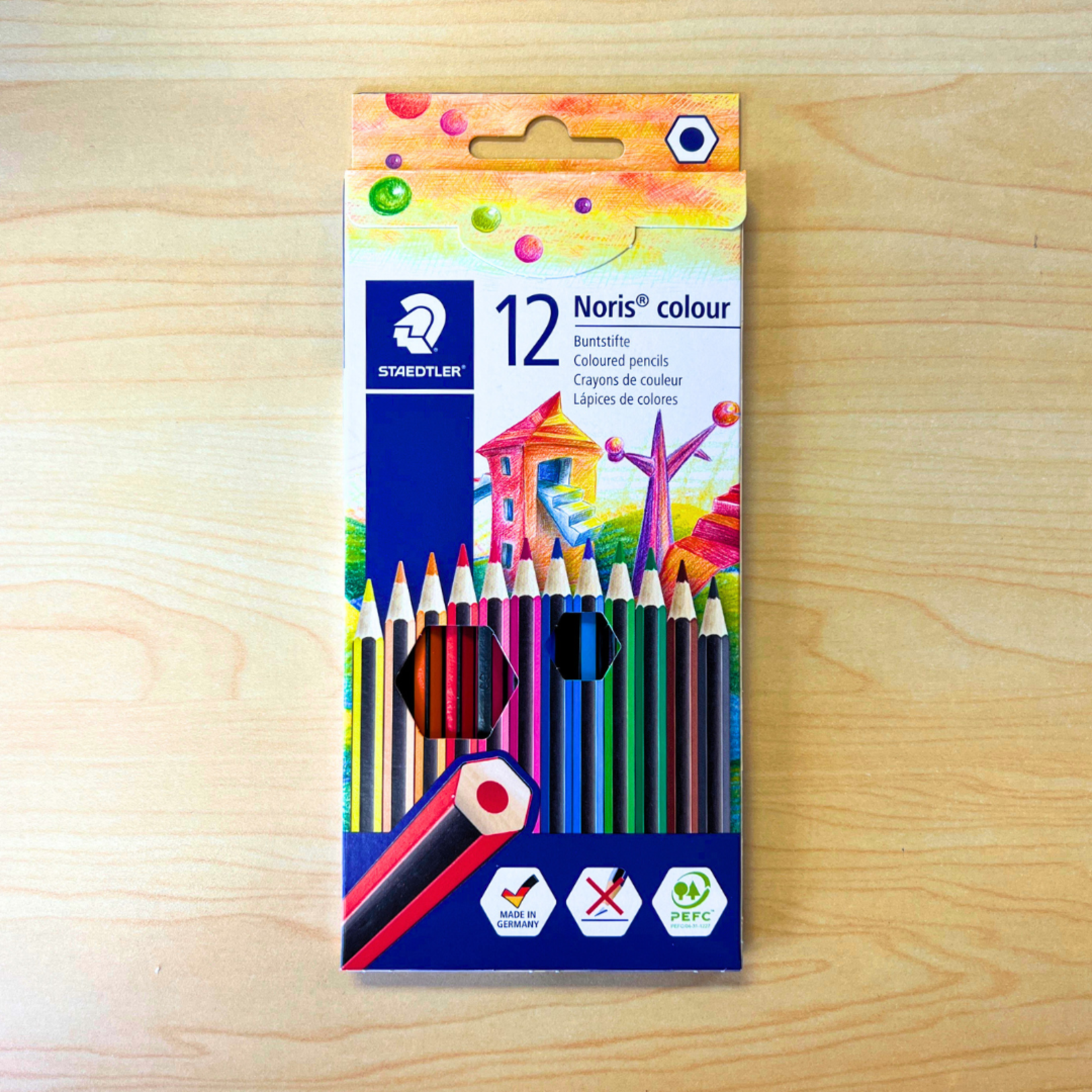 STAEDTLER NORIS COLOUR PENCILS SET/12