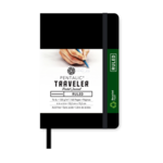 PENTALIC PENTALIC TRAVELER POCKET JOURNAL RULED 6X4 BLACK