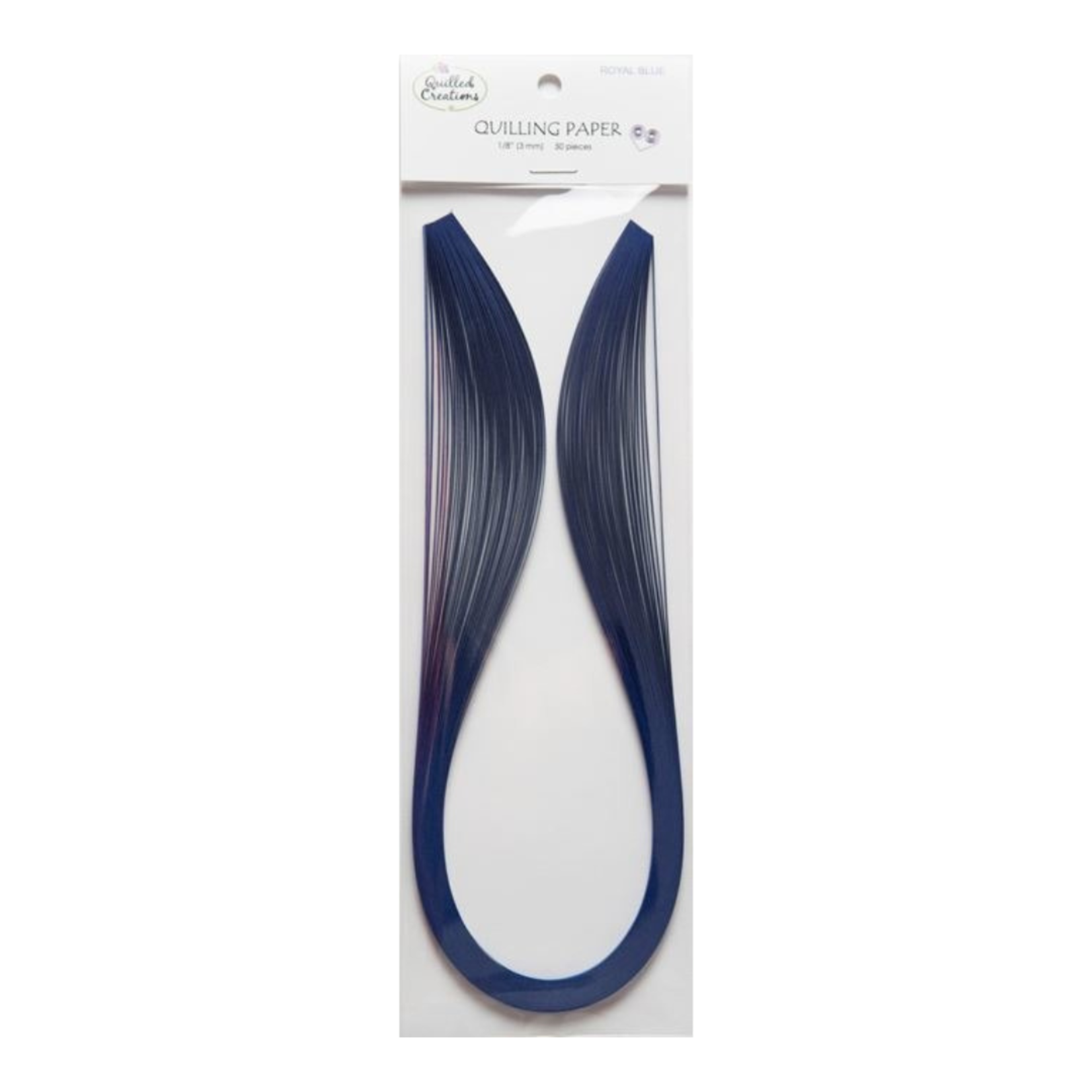 QUILLED CREATIONS SOLID PAPER 1/8" ROYAL BLUE
