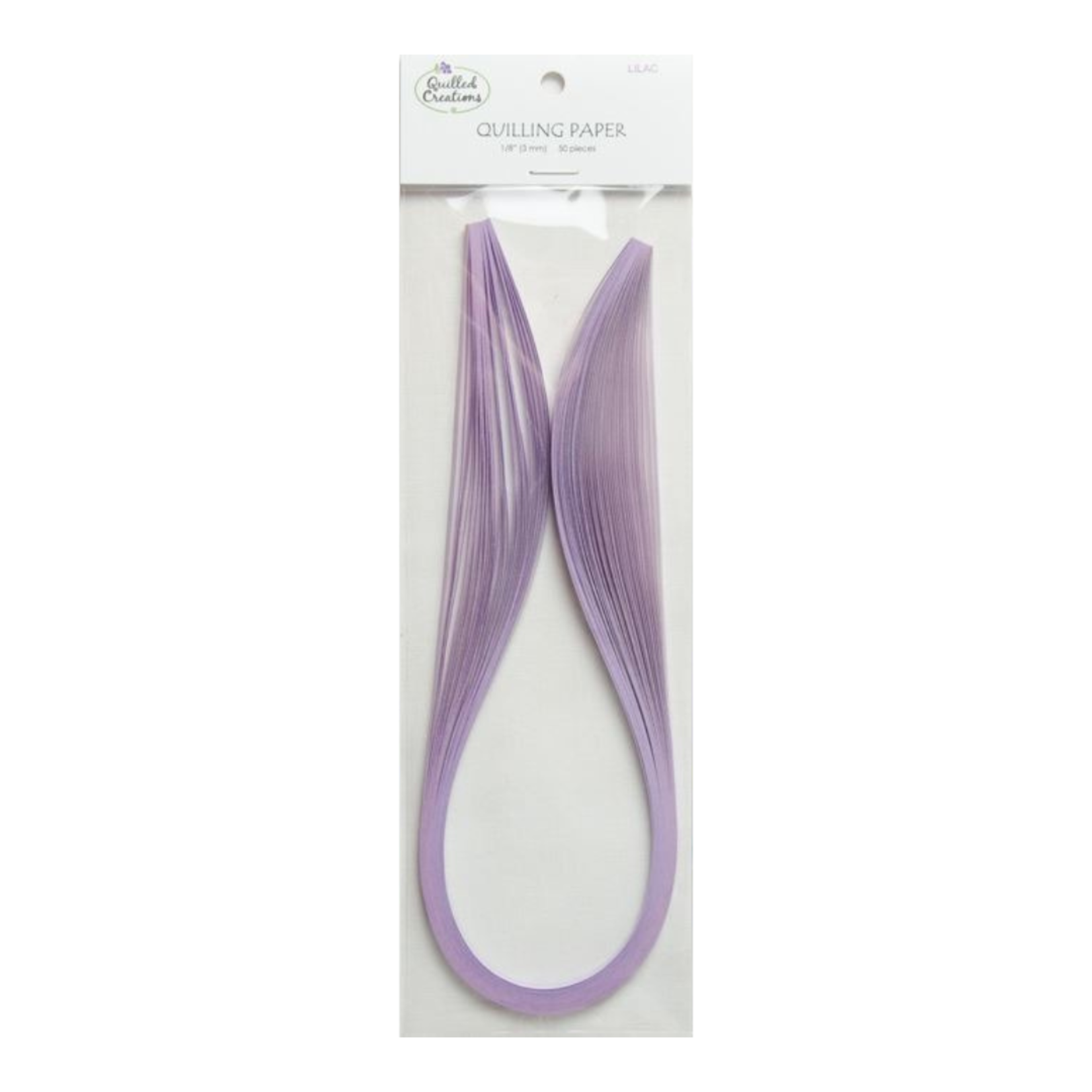 QUILLED CREATIONS SOLID PAPER 1/8" LILAC