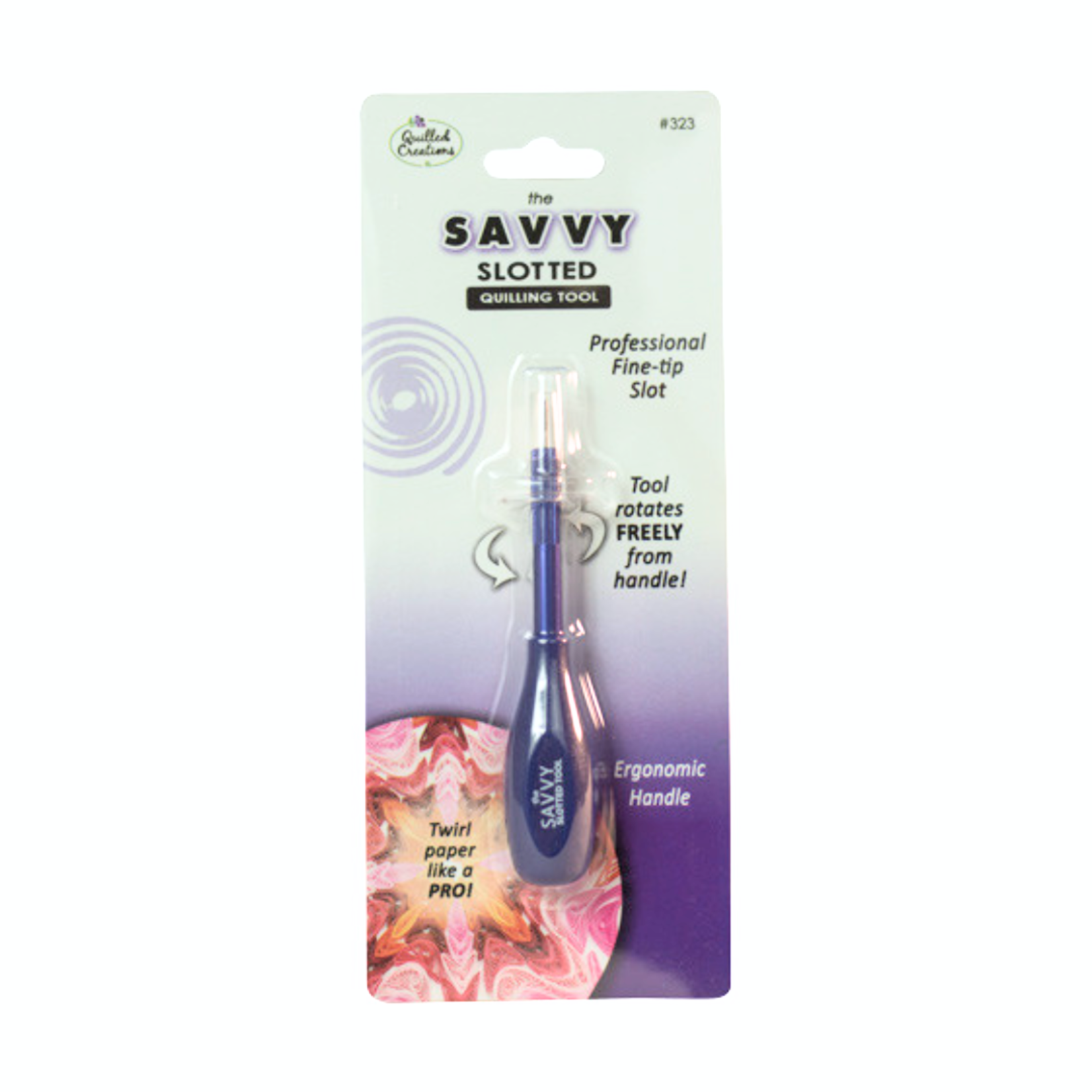 QUILLED CREATIONS THE SAVVY SLOTTED QUILLING TOOL