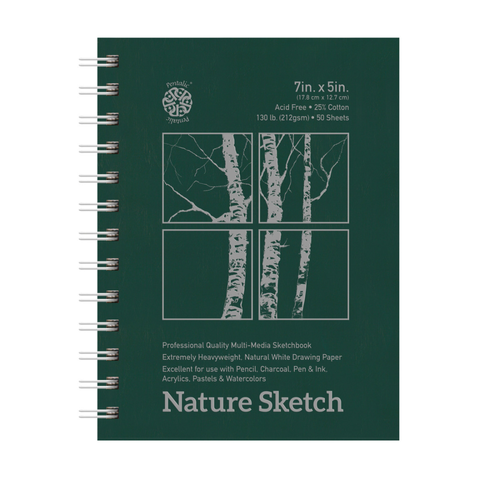 PENTALIC PENTALIC NATURE SKETCH ACID FREE 5x7 130lb 50/SHT
