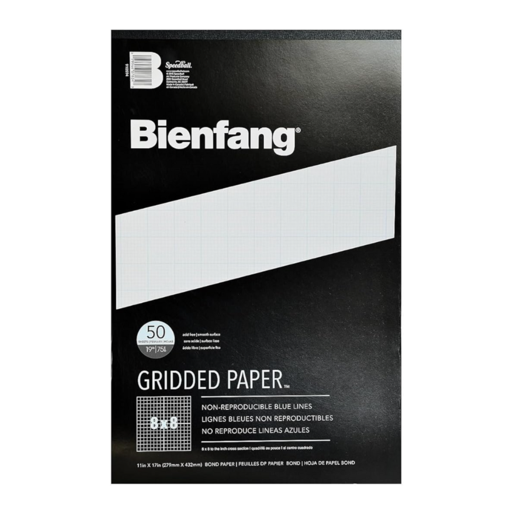 BIENFANG BIENFANG GRIDDED PAPER PAD 8X8 GRID 11X17