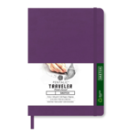 PENTALIC PENTALIC TRAVELER POCKET JOURNAL SKETCH 8X6 PURPLE