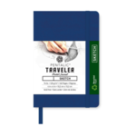 PENTALIC PENTALIC TRAVELER POCKET JOURNAL SKETCH 4X6 ROYAL BLUE