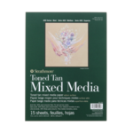 STRATHMORE STRATHMORE MIXED MEDIA PAD 9X12 TONED TAN