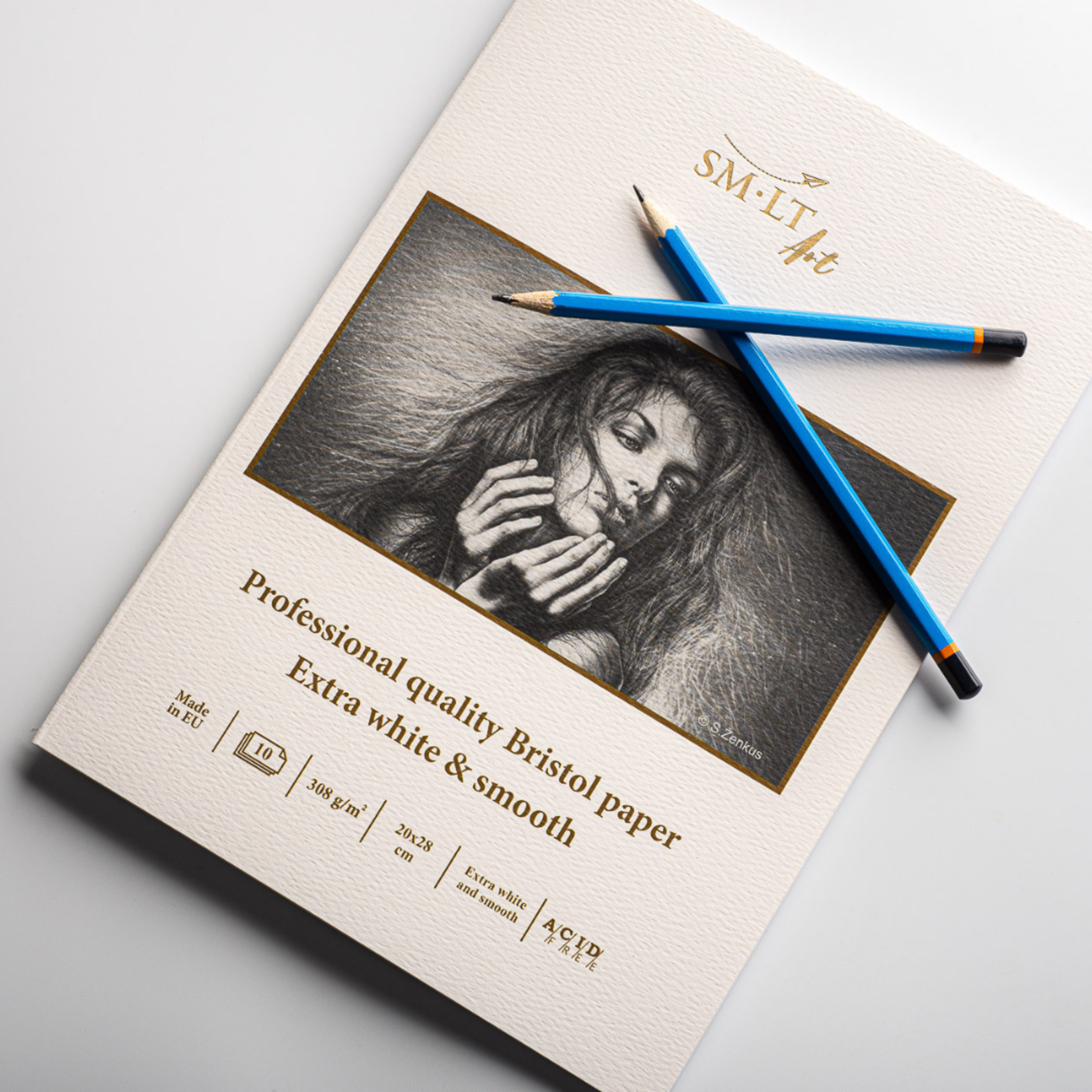 SM-LT ART PROFESSIONAL QUALITY BRISTOL PAD 7.75X11