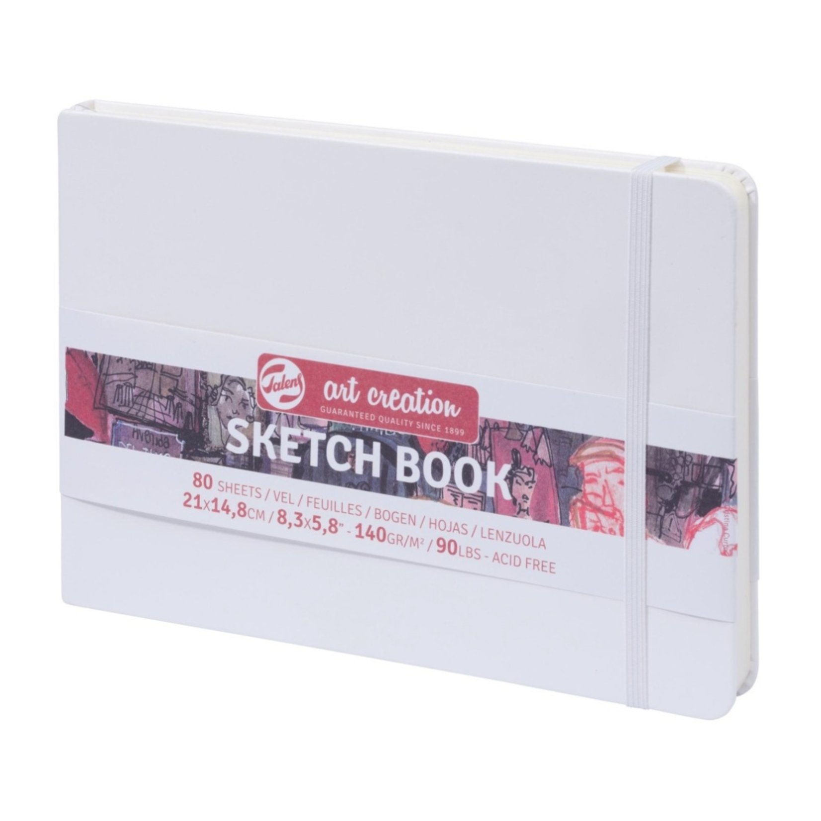 ROYAL TALENS TALENS ART CREATION SKETCHBOOK 8.3X5.8" WHITE