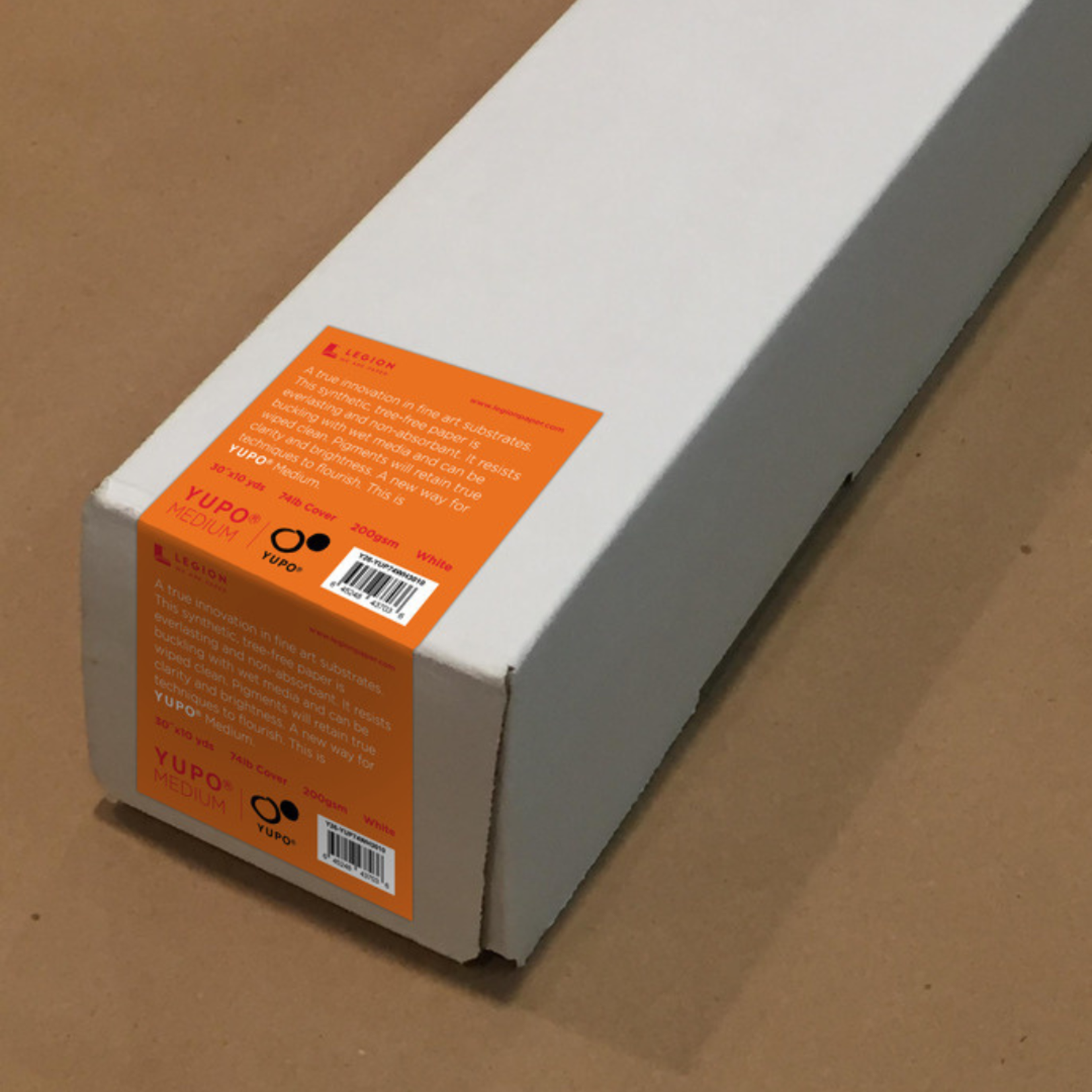 YUPO MEDIUM ROLL 30"X10YDS WHITE