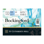 BOCKINGFORD BOCKINGFORD WATERCOLOUR PAD COLD PRESS 140LB 5X7 TAPE BOUND