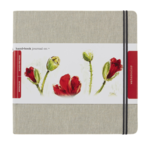 HANDBOOK LINEN JOURNAL WATERCOLOR SQUARE 8.25X8.25