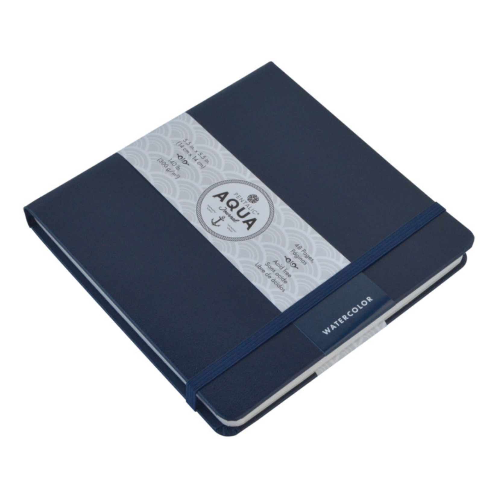 PENTALIC PENTALIC AQUA JOURNALS 5.5x5.5 140LB 48/SHEET