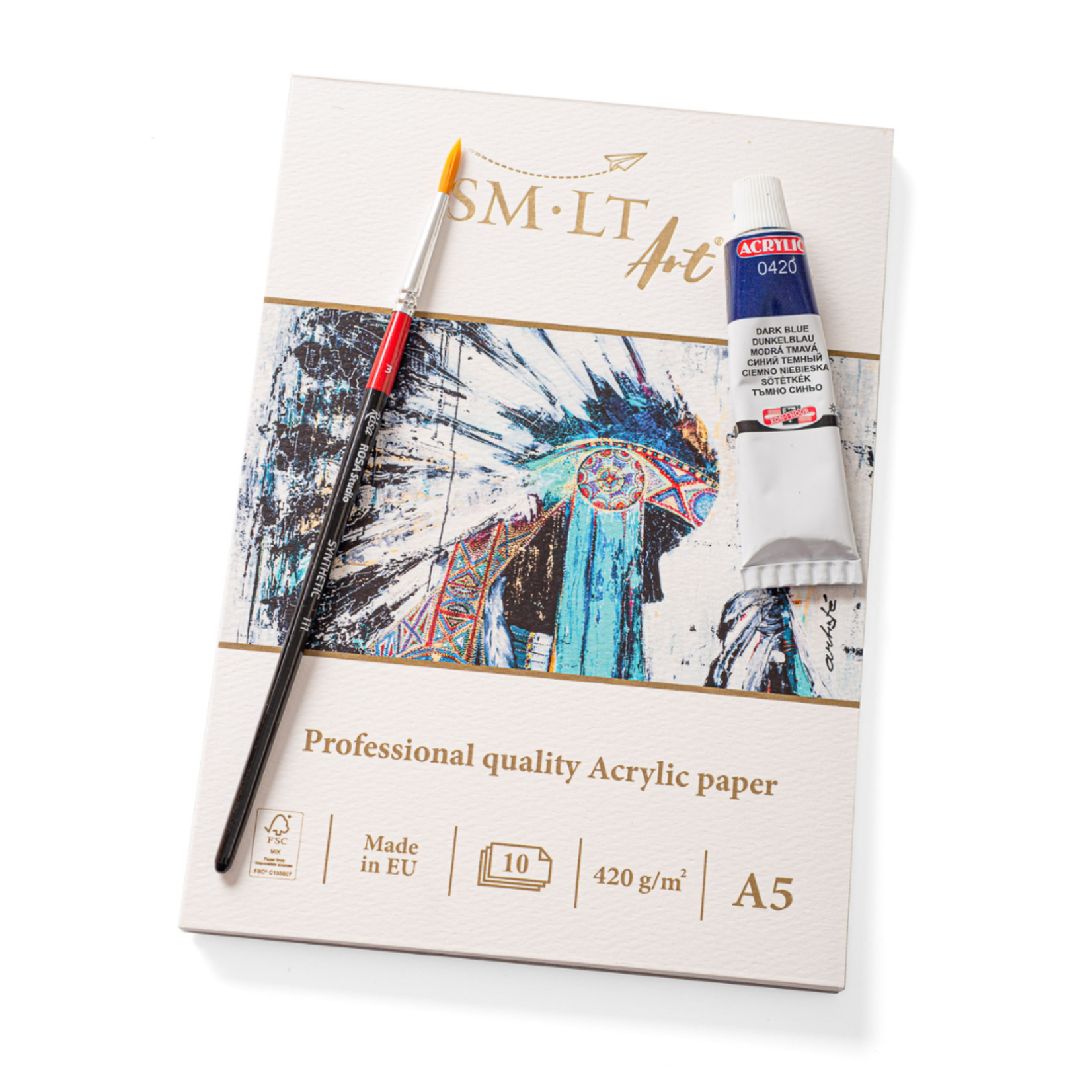 SM-LT PROFESSIONAL ACRYLIC PAINTING PAD A5