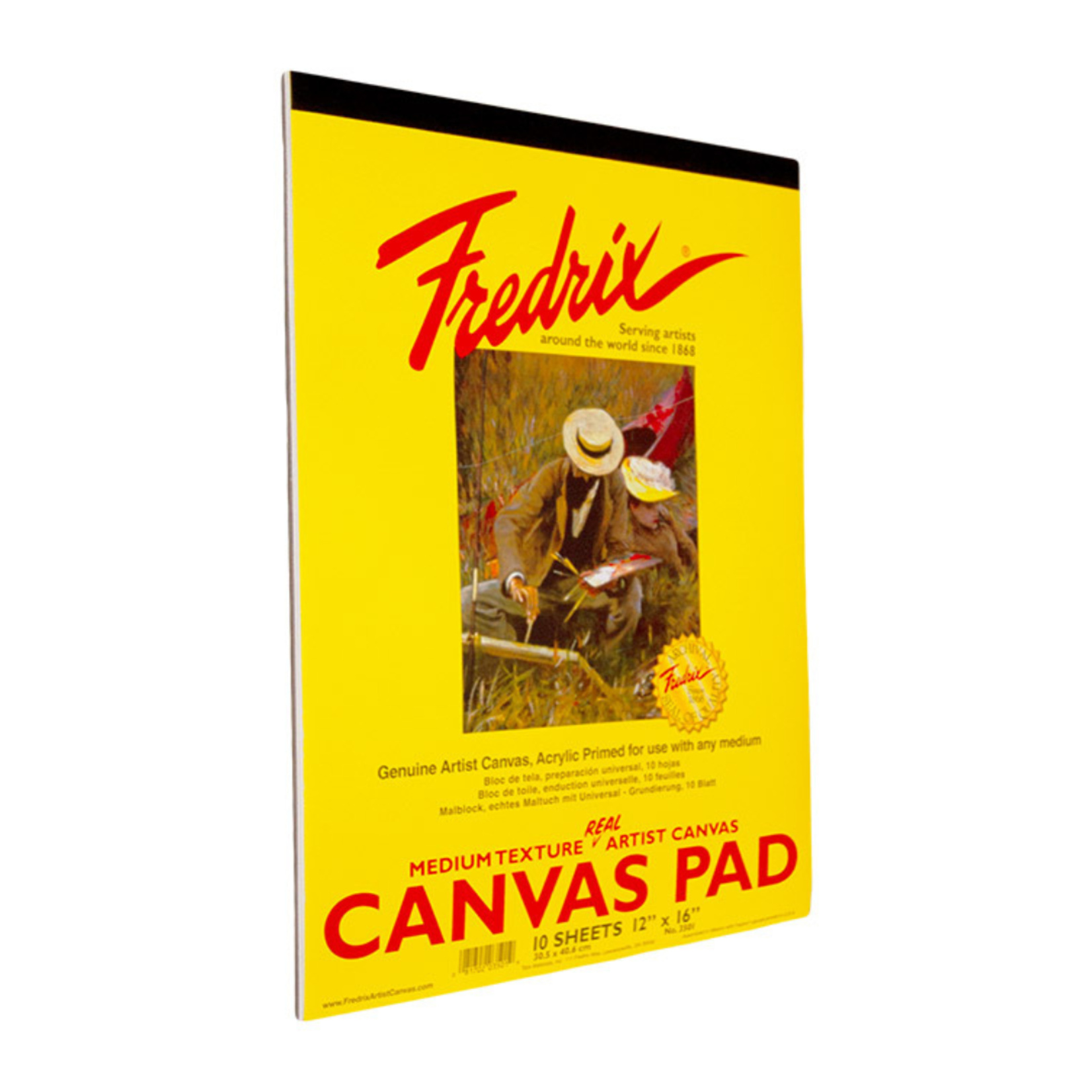 TARA (FREDRIX) FREDRIX CANVAS PAD 12X16  10SHT