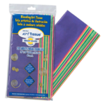 SPECTRA BLEEDING ART TISSUE 20X30 20/SHEETS BRIGHT COLORS