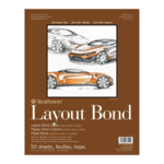 STRATHMORE 400 SERIES LAYOUT BOND PAD 11X14"