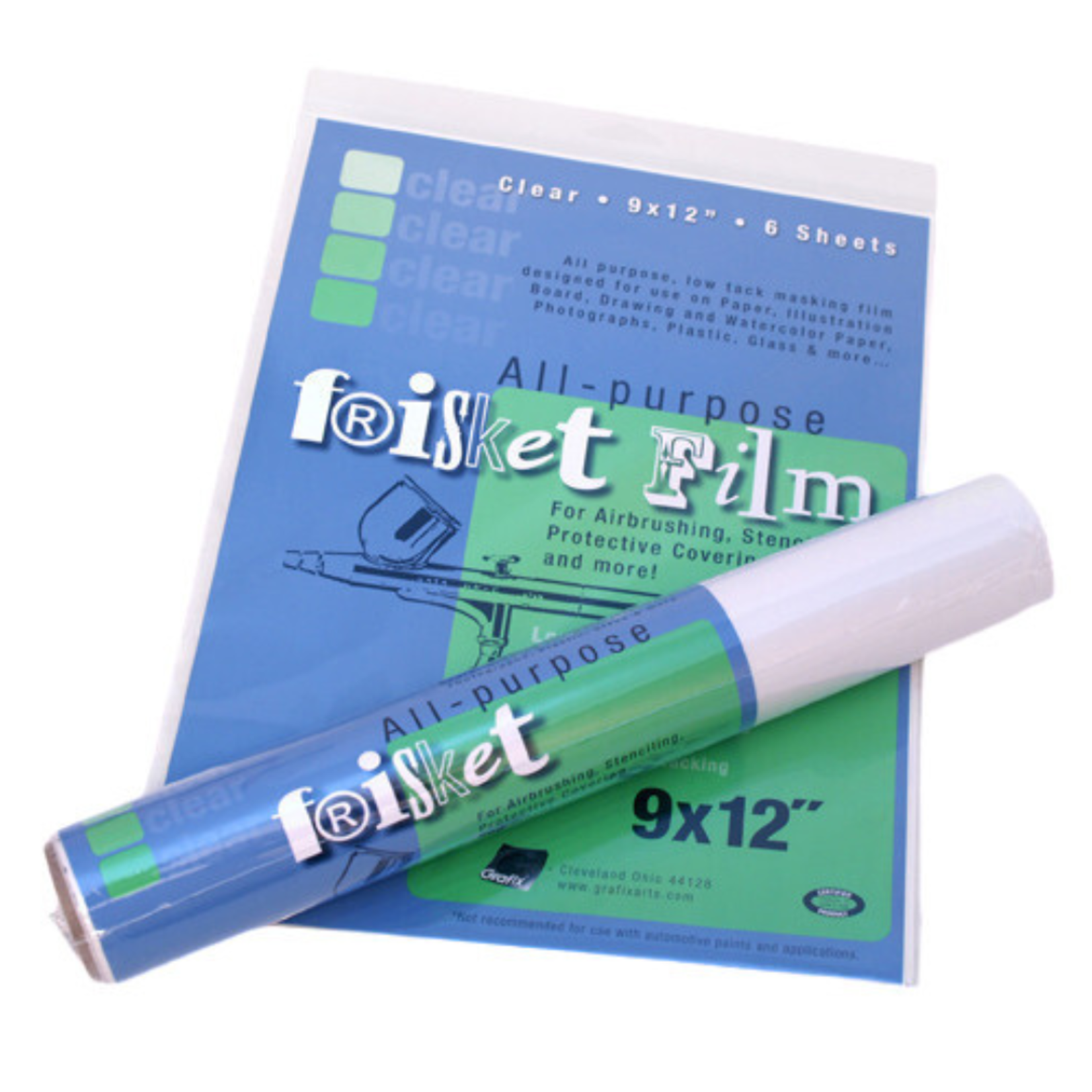 FRISKET FILM ROLL 12" X 4YDS  CLEAR