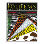 YASUTOMO YASUTOMO ORIGAMI PAPER 5 7/8" ANIMAL PATTERNS 24/PK