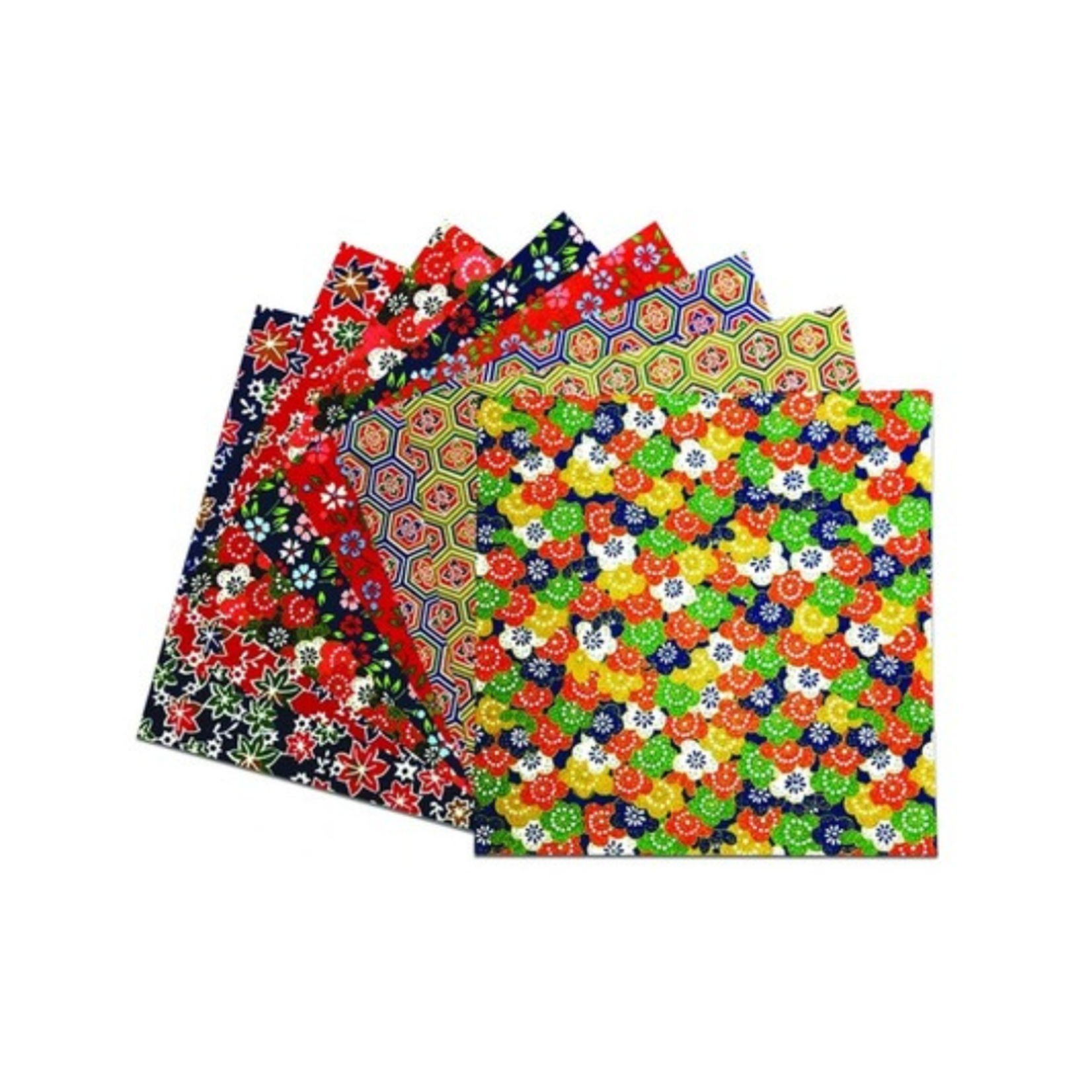 YASUTOMO YASUTOMO ORIGAMI PAPER 5 7/8'' YUZEN II 24/PK