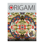 YASUTOMO YASUTOMO ORIGAMI PAPER 5 7/8" KALEIDOSCOPE KIMONO YUZEN 24/SHEETS