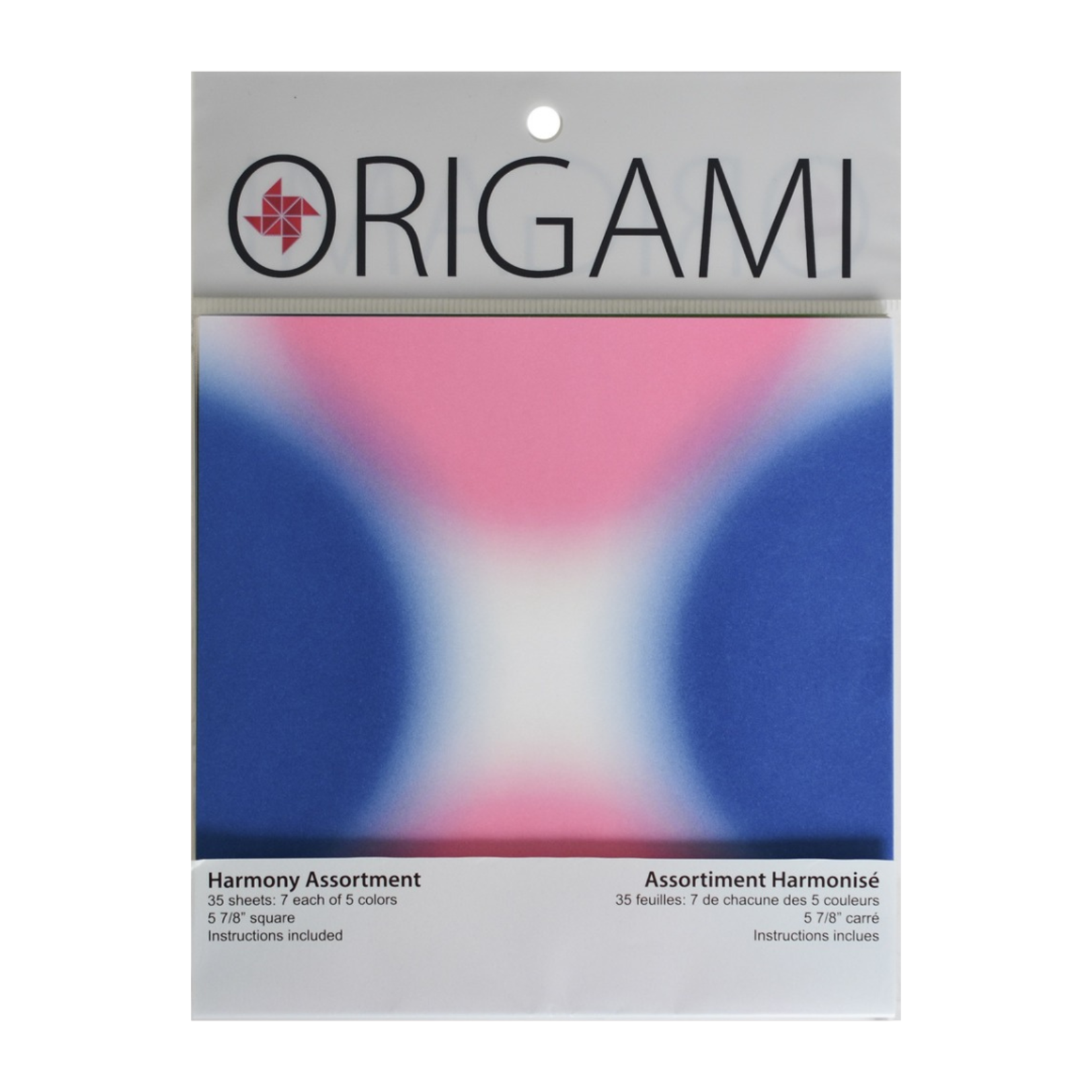 YASUTOMO YASUTOMO ORIGAMI PAPER 5 7/8'' HARMONY ASSORTMENT 35/PK