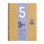 PENTALIC BIG PURPLE BEE RECYCLED SKETCH PAD GRAY 9X12