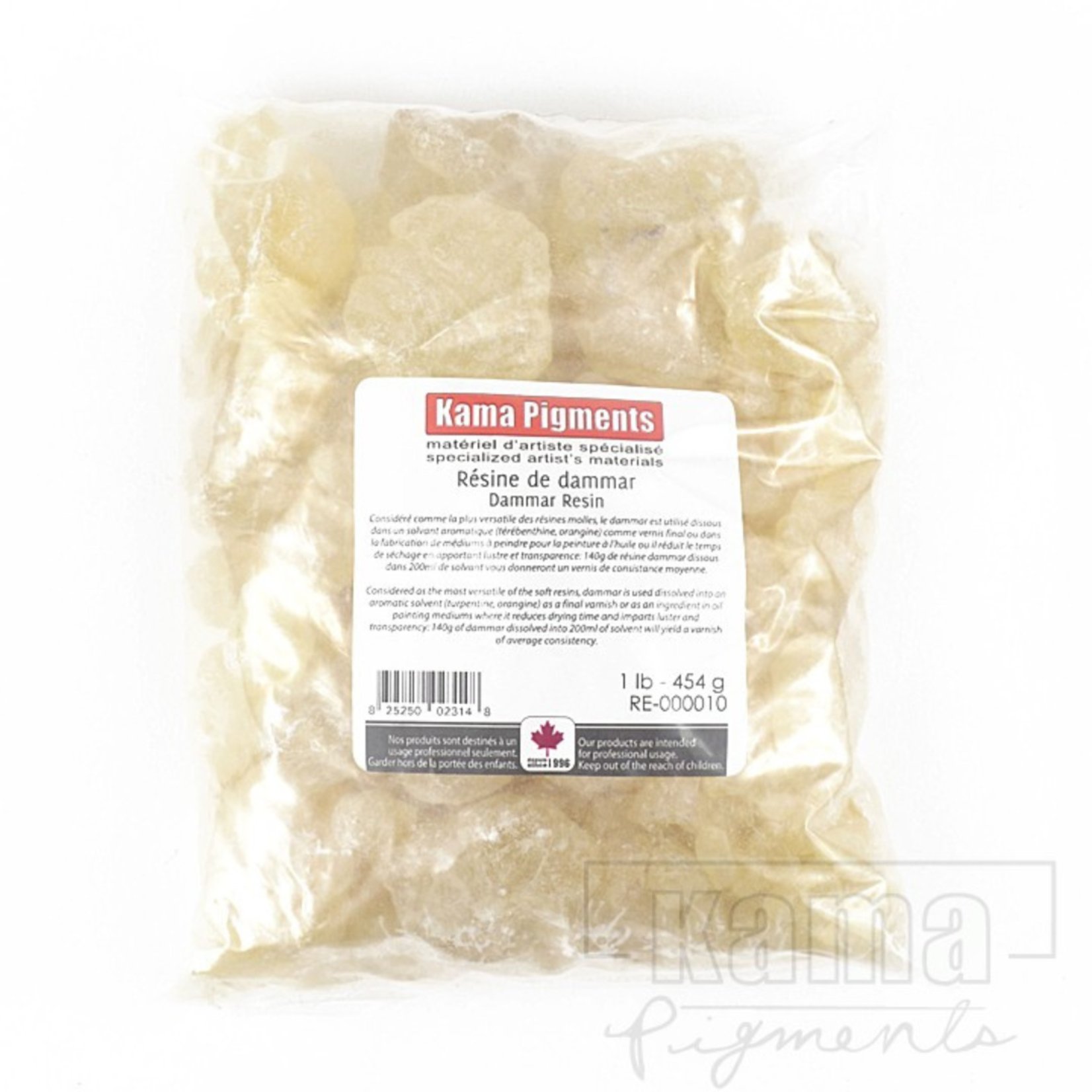KAMA DAMMAR RESIN 454G (1LB)