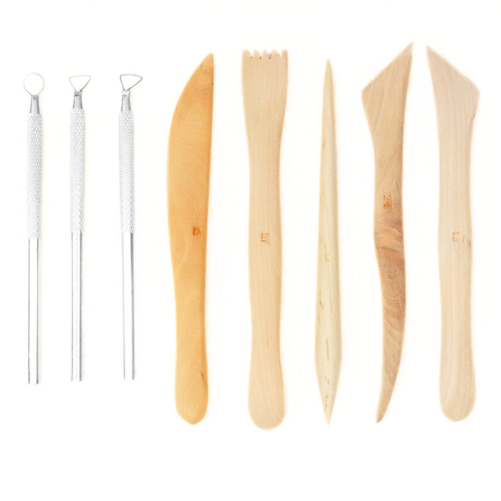 JACK RICHESON MINI CLAY TOOLS SET 8/PC