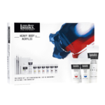 LIQUITEX HEAVY BODY ACRYLIC PROFESSIONAL STARTER SET/12