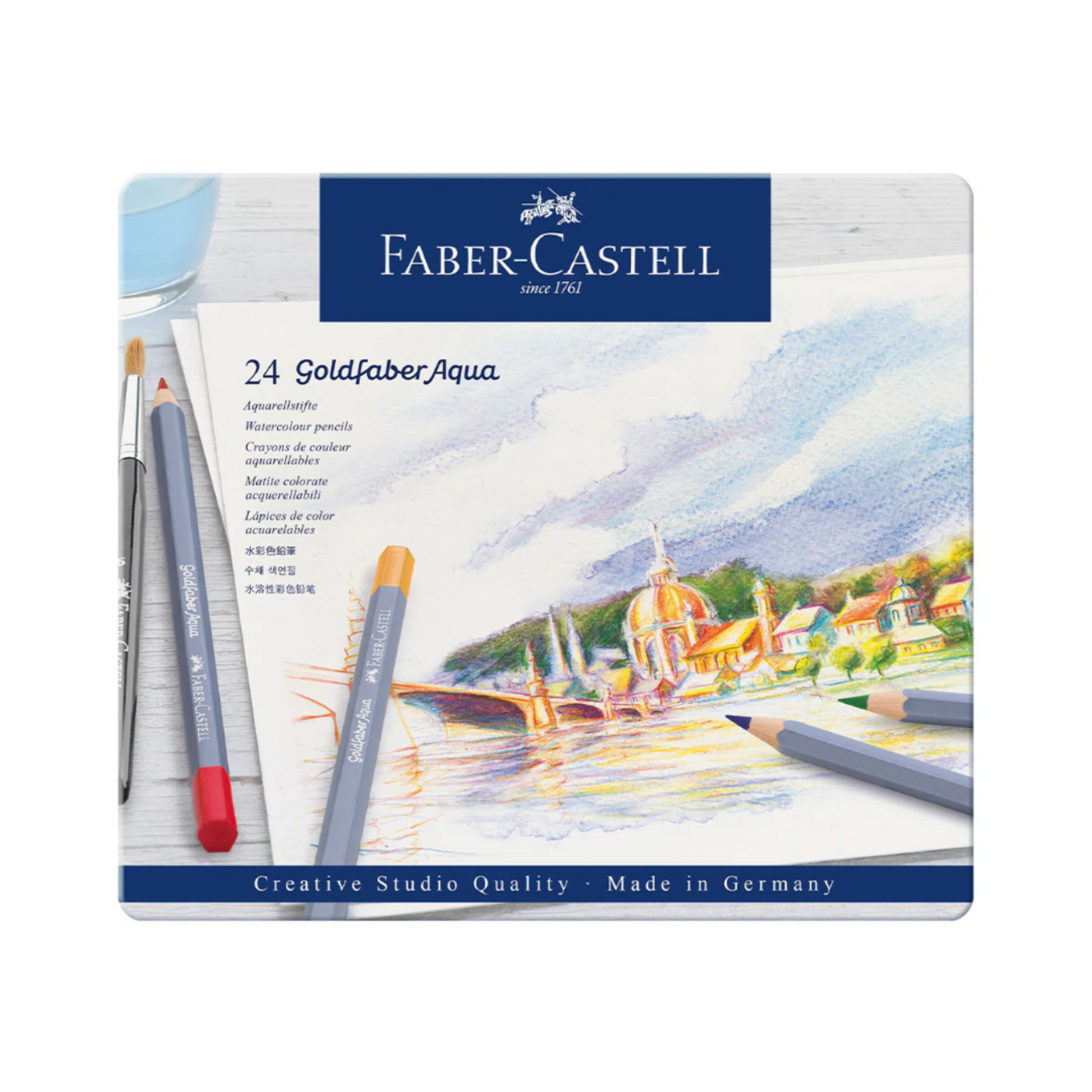 FABER CASTELL FABER CASTELL GOLDFABER AQUA PENCIL SET/24