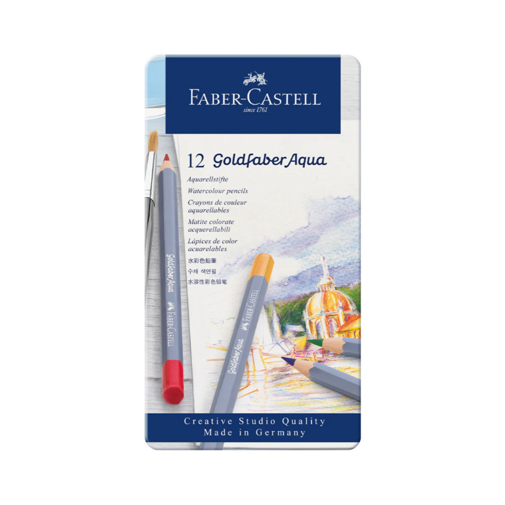 FABER CASTELL FABER CASTELL GOLDFABER AQUA PENCIL SET/12