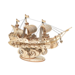 HANDS CRAFT CLASSICAL 3D WOODEN PUZZLE SAILING SHIP