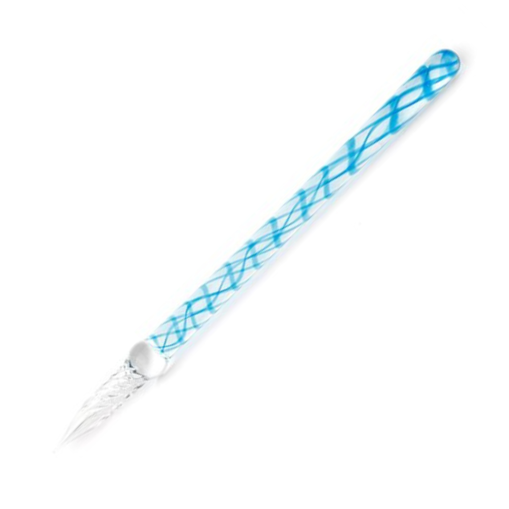 HERBIN STRAIGHT GLASS DIP PEN SAPPHIRE BLUE