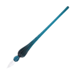HERBIN ROUND GLASS DIP PEN EMERALD