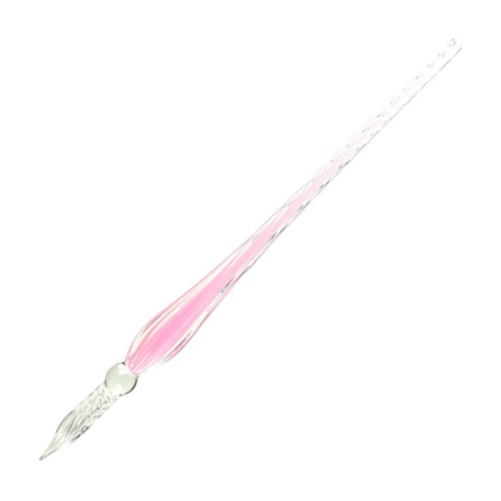 HERBIN TWISTED GLASS DIP PEN PALE PINK