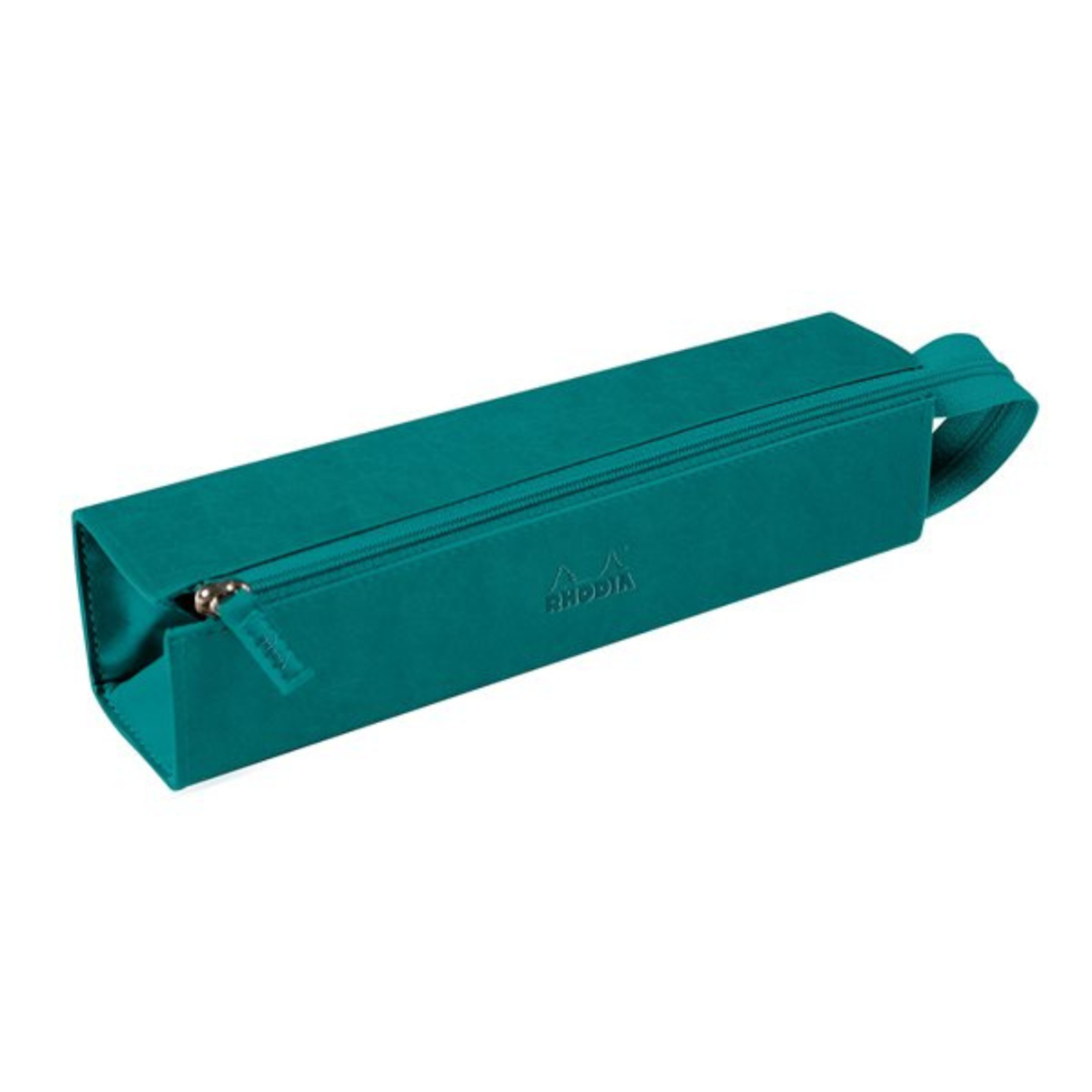 RHODIA ITALIAN LEATHERETTE SQUARE CASE PEACOCK
