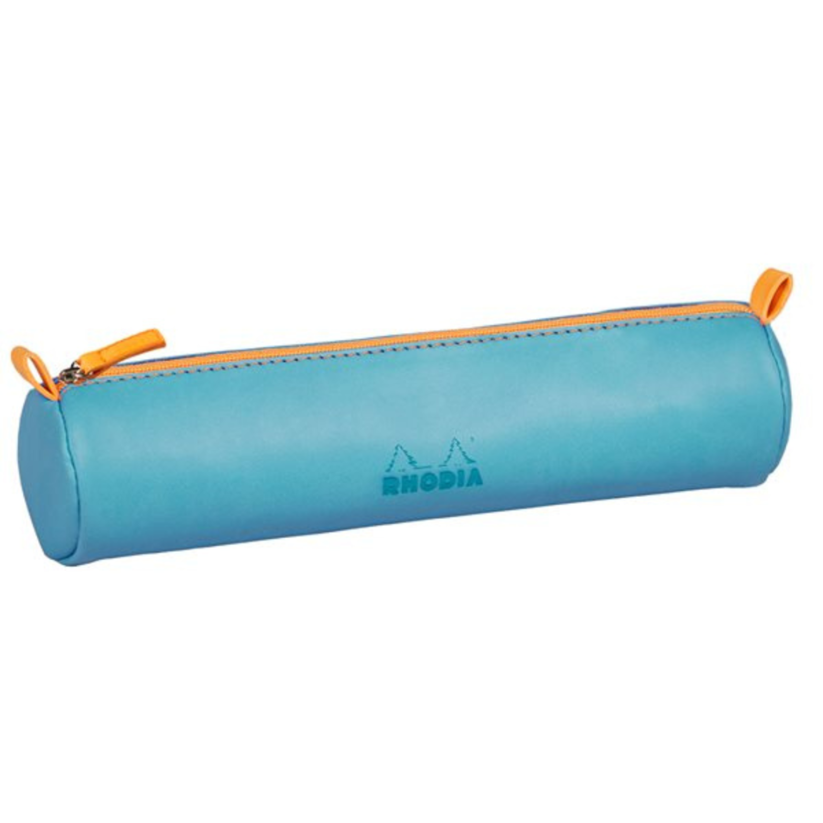 RHODIA ITALIAN LEATHERETTE ROUND CASE TURQUOISE