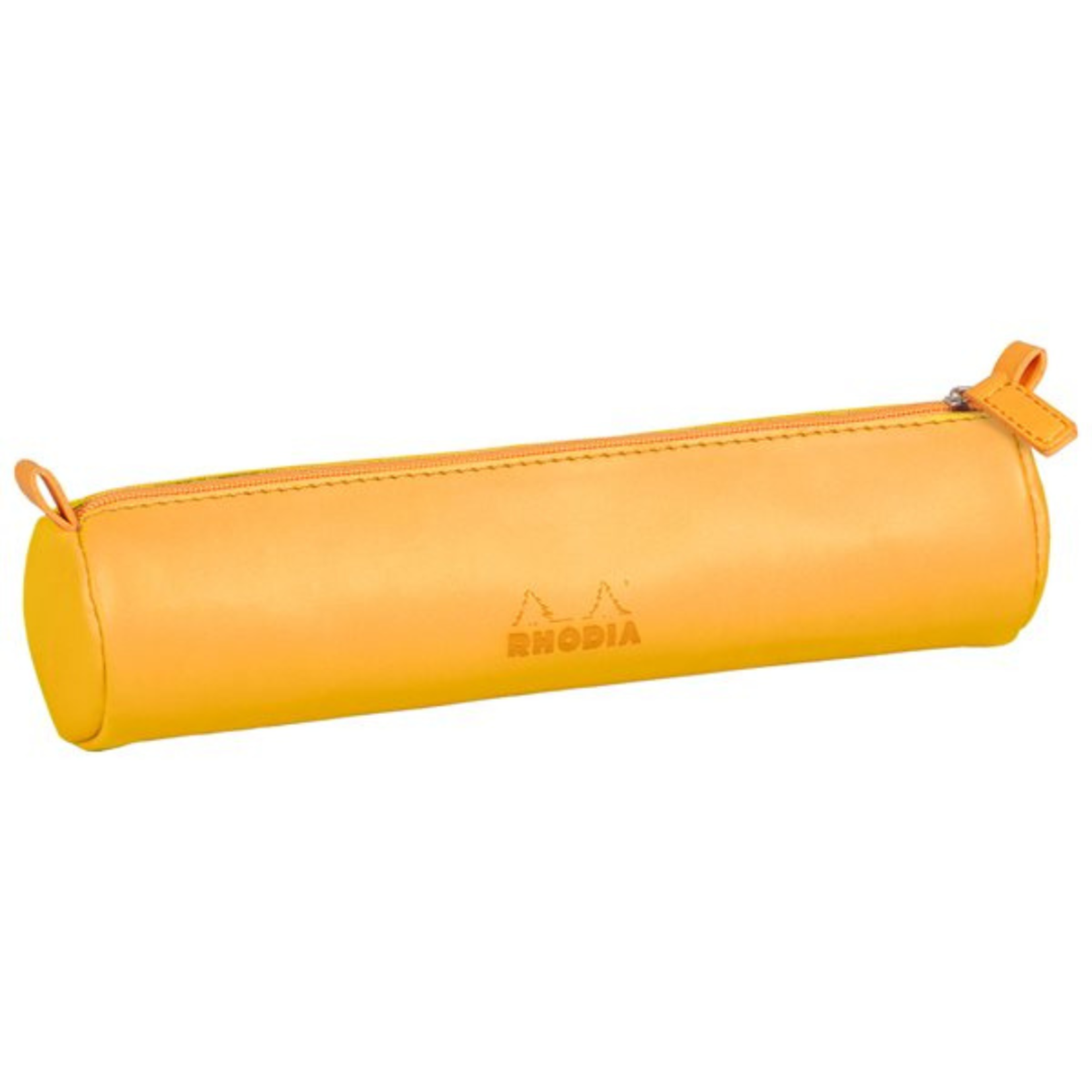 RHODIA ITALIAN LEATHERETTE ROUND CASE DAFFODIL